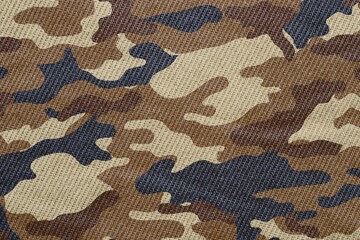 Military fabric camouflage fabric texture background © Maksim