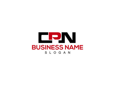 Colorful CPN Letter Logo Image