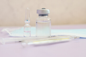 Vaccination. Treatment of influenza and coronavirus