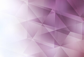 Light Purple vector abstract polygonal background.