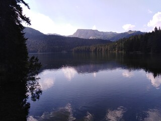 lake in the mountains