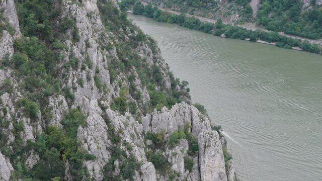 Tilt view of Danube Boilers gorges