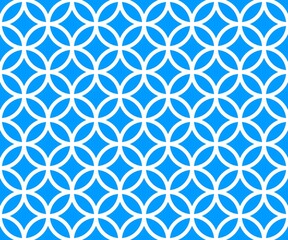 七宝　日本　伝統　文様　シームレス