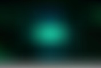 Dark Green vector colorful blur background.
