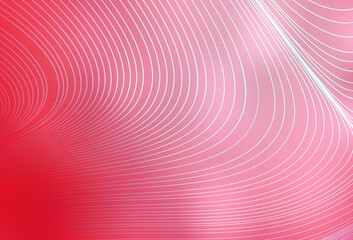 Light Red vector texture with wry lines.
