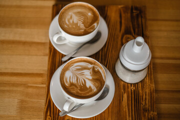 cup of cappuccino