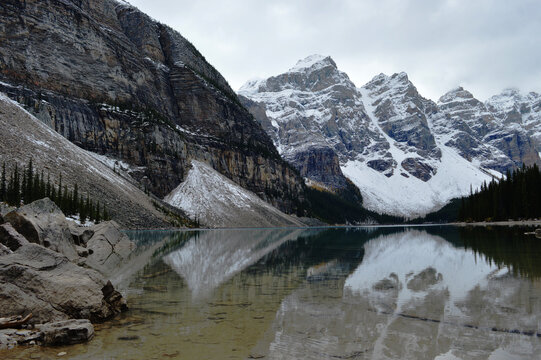 lake in the mountains
