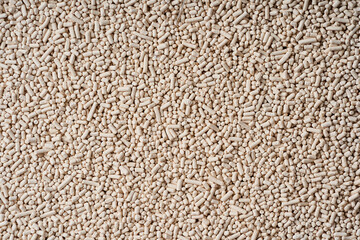 top view instant dry yeast background texture