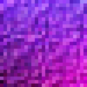 Abstract Vector Illustration. Purple Pixel Background. Eps 10