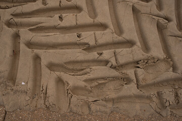 tracks in sand abstract lines