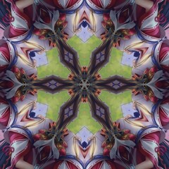 This is an Illustration abstract kaleidoscope with design art, wall art, unique, and backdrop.Its very perfect for batik pattern, bohemian, wall art, mirror frame, backdrop, carpet design, tapestry .