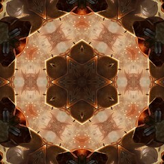 This is an Illustration abstract kaleidoscope with design art, wall art, unique, and backdrop.Its...
