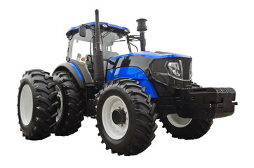 Powerful agricultural tractor