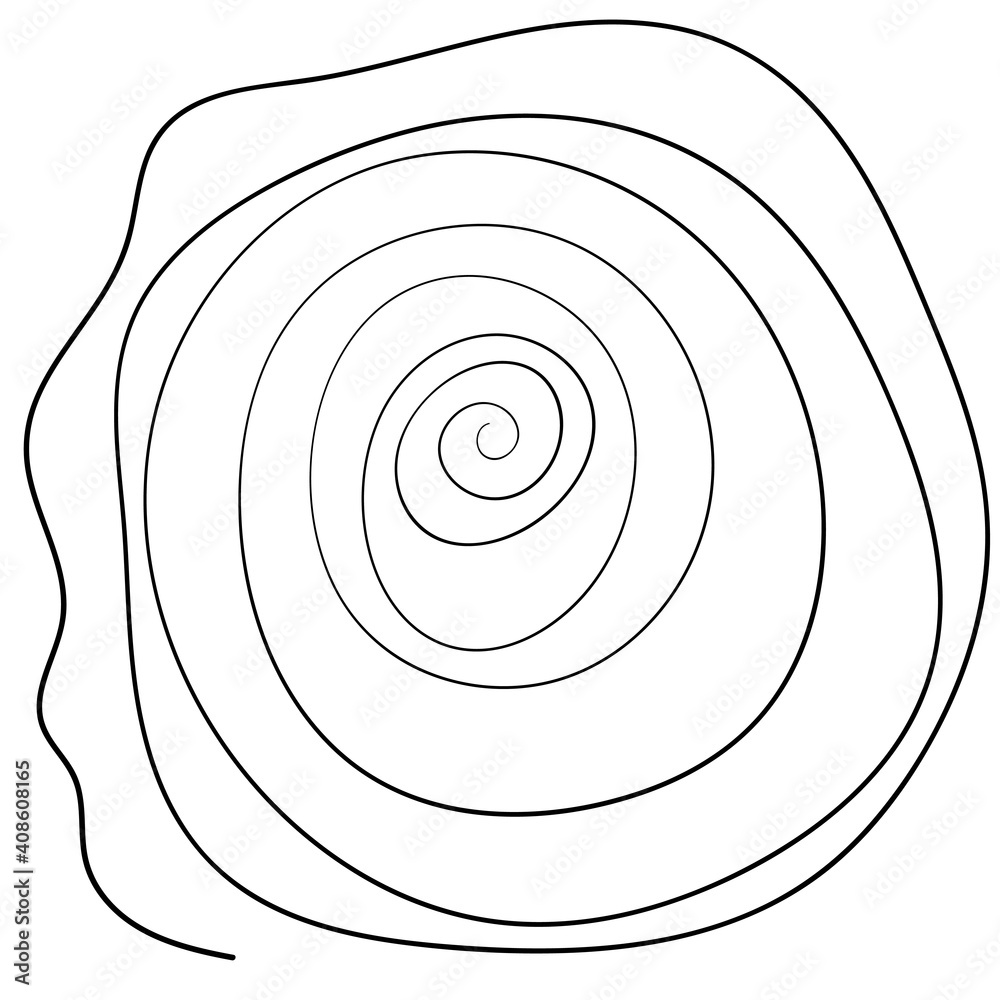 Poster coil illustration. vector coil transparent background.