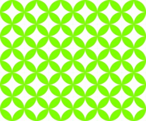 Fototapeta premium 七宝 日本 伝統 文様 シームレス