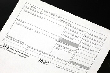 Wage and Tax Statement (form W-2) of the IRS