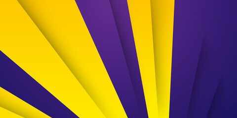 Obraz premium Creative yellow purple background pattern, halftone color gradient, trendy creative design of 2021, vector. Abstract geometric honeycomb pattern on purple neon color, digital technology background