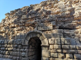 ruins of a roman fortress in Spain