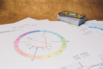 The workplace of an astrologer, magician and sorcerer of our time. Hobby during the coronavirus...