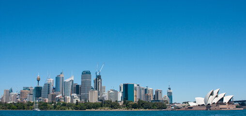 Sydney skyscraper skyline in Australia