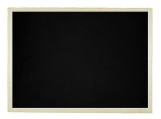 photo frame card isolated on the white backgrounds