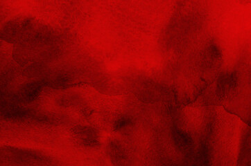 Abstract red watercolor background texture