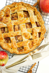 apple pie with apple