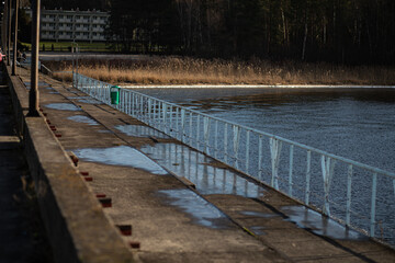 bridge over the river