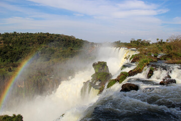 Magic waterfalls of Foz do Iguaçu National Park