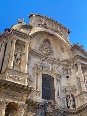 Fototapeta na wymiar La catedral murciana 