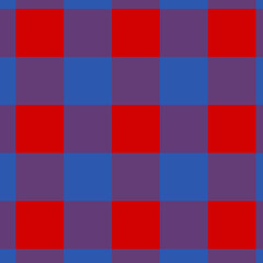 Red and blue plaid tartan pattern in 12x12 design element graphic for backgrounds.