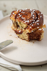 SWEDISH CINNAMON BUNS (KANELBULLAR) - with coffee