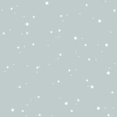 Simple ornament. Seamless monochrome pattern. Glitter. Vector.