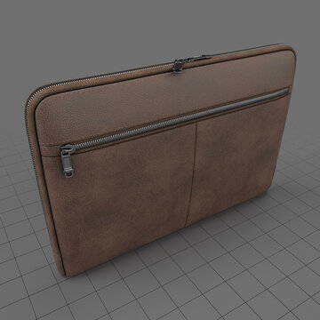 Leather document folder