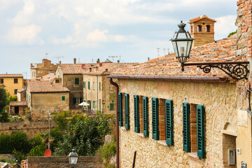Volterra, Italy. Beautiful architecture of Volterra, a small city in province of Pisa, Italy.