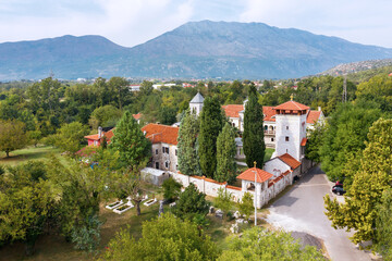 Obraz premium Zhdrebaonik monastery. Danilovgrad. Montenegro.