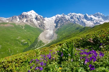 Fotobehang Großer Kaukasus, Swanetien, Georgien © activeast