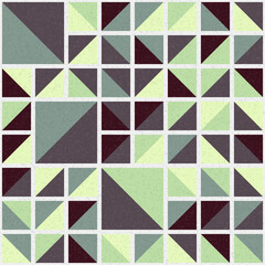 Abstract Geometric Pattern generative computational art illustration