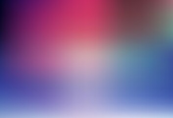 Dark Pink, Blue vector glossy abstract backdrop.
