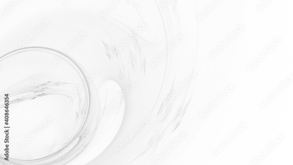 Poster abstract digital technology background. dynamic lines composition. detailed generative fractal graph