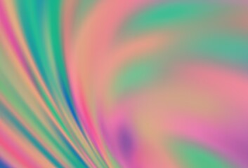 Light Orange vector colorful abstract background.