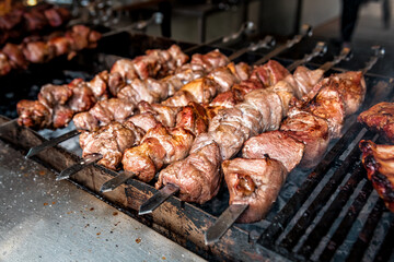 delicious juicy skewer