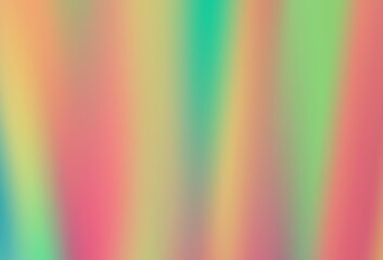 Light Multicolor vector blurred bright pattern.