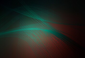Dark Blue, Red vector colorful blur background.