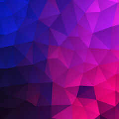 Colored triangular background pattern. Vector abstract template. eps 10