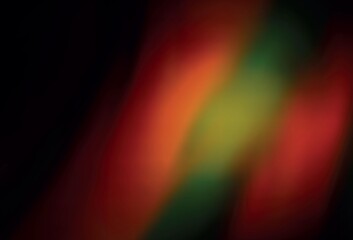Dark Orange vector abstract blurred background.