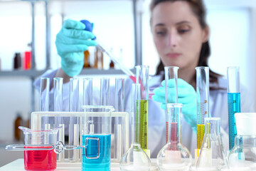 Chemical new technological experiments in the laboratory