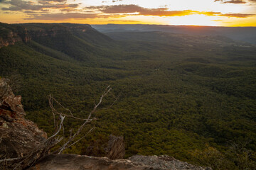 Sunset in the Blue Mountains