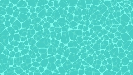 water pool top view. Design for summer holiday background with copy space, wallpaper, web banner, advertising display. Blue swimming pool stock vector illustartion. water surface pattern