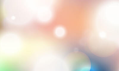 Beautiful bokeh circles abstract background.